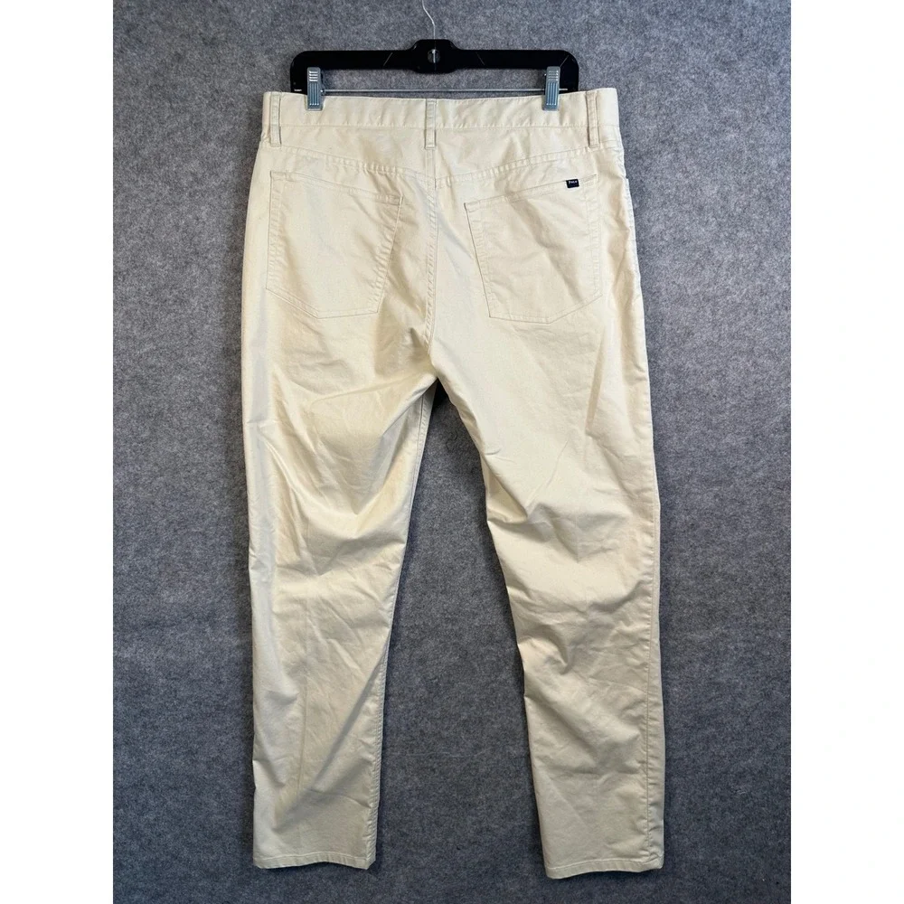 Polo Golf‎ Ralph Lauren Mens Khaki Tan Tailored Fit Stretch Chino Pants 33/32